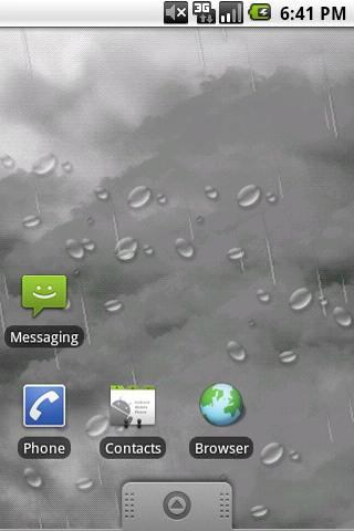 Beatiful rain live wallpaper