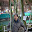 <p>
	jamie uninstalling 'vines'&nbsp; and weatherproof speaker, beside the Regents Canal at Camley St Park</p>
