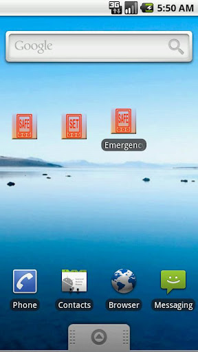 Emergency Wallpaper Change App