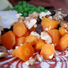 Baby Carrots With Lemon & Walnuts