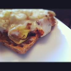 Gourmet Apple-Leek Omelette