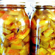 Watermelon Rind Pickles (Crisp Version)