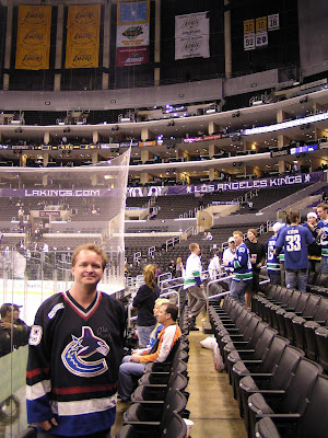 Me at Staples Center