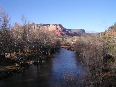 view from our B&B
