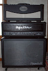Zinky Superfly head, Hughes & Kettner Switchblade head, Randall R212CS cabinet