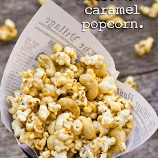 Microwave Caramel Popcorn