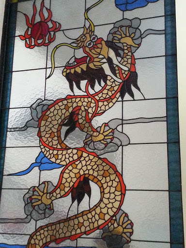 Dragon Mosaic Glass 