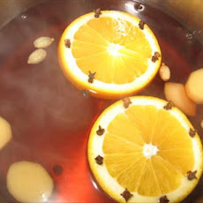 Hot Spiced Cranberry Apple Cider