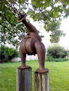 ISU Scupture on the Campus Grounds