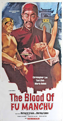 The Blood of Fu Manchu (Kiss and Kill) (1968, Spain / Germany / UK / USA) movie poster