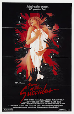 Satan's Mistress (aka Fury of the Succubus, aka Demon Rage) (1982, USA) movie poster
