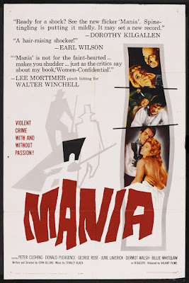The Flesh and the Fiends (aka 'Mania', aka 'Psycho Killers') (1960, UK) movie poster