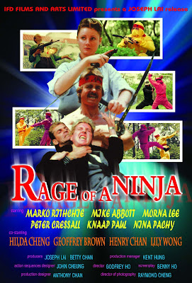 Rage of Ninja (1988, Hong Kong) movie poster
