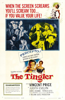 The Tingler (1959, USA) movie poster