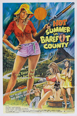 Hot Summer in Barefoot County (1974, USA) movie poster