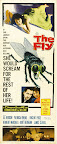 The Fly (1958, USA) movie poster