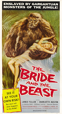 The Bride and the Beast (1958, USA) movie poster