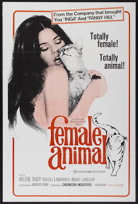 Female Animal (La Mujer del gato) (1970, USA) movie poster