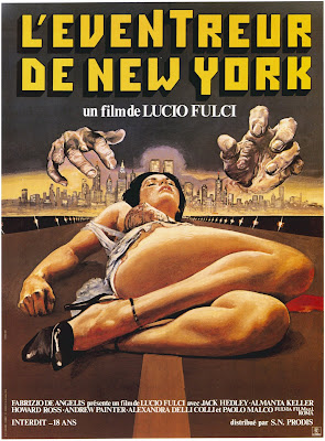 The New York Ripper (Lo Squartatore di New York) (1982, Italy) French poster