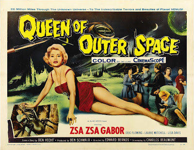 Queen of Outer Space (1958, USA) movie poster