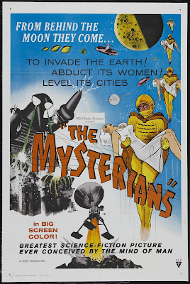 The Mysterians (Chikyû Bôeigun) (1957, Japan) movie poster