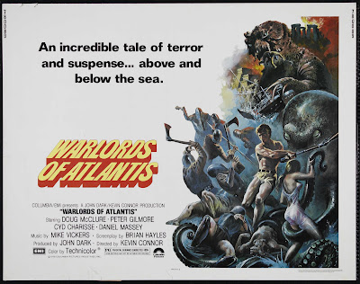 Warlords of Atlantis (1978, UK) movie poster