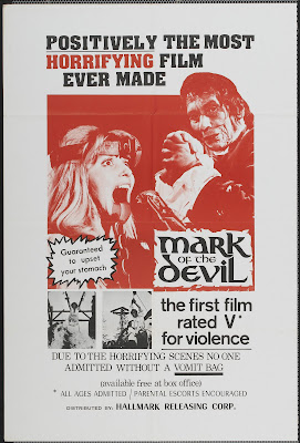 Mark of the Devil (Hexen bis aufs Blut gequält) (1970, Germany) movie poster
