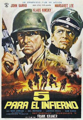 Five for Hell (5 per l'inferno) (1969, Italy) movie poster