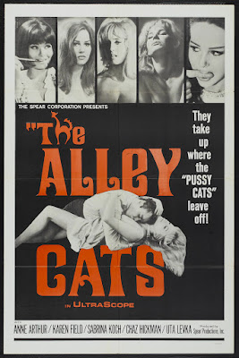 The Alley Cats (1966, USA) movie poster