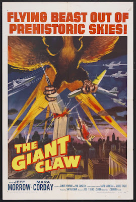 The Giant Claw (1957, USA) movie poster