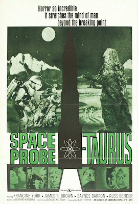 Space Probe Taurus (aka Space Monster, aka First Woman Into Space) (1965, USA) movie poster