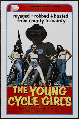 The Young Cycle Girls (aka Cycle Vixens) (1978, USA) movie poster