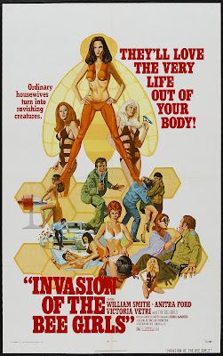 Invasion of the Bee Girls (aka Graveyard Tramps) (1973, USA) movie poster