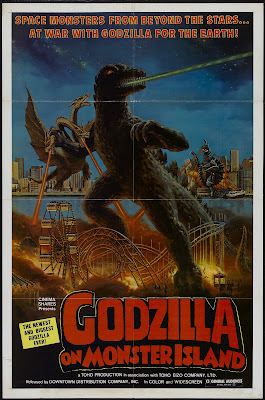 Godzilla vs. Gigan (Chikyû kogeki meirei: Gojira tai Gaigan, aka Godzilla on Monster Island) (1972, Japan) movie poster