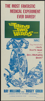 The Thing with Two Heads (1972, USA) movie poster