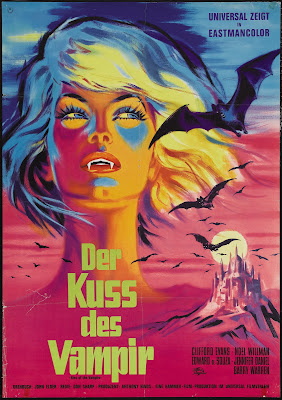 The Kiss of the Vampire (1963, UK) movie poster