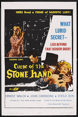 Curse of the Stone Hand (1964, USA) movie poster