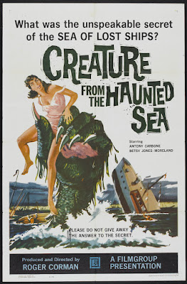 Creature from the Haunted Sea (1961, USA) movie poster