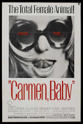 Carmen, Baby (1967, USA / Germany) movie poster