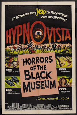 Horrors of the Black Museum (1959, UK) movie poster