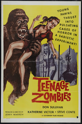 Teenage Zombies (1959, USA) movie poster