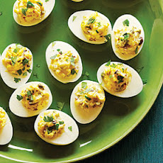 Mediterranean Deviled Eggs