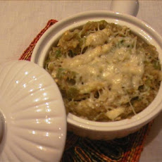 Piquant Crab and Eggplant (Aubergine) Dressing