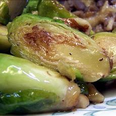 Sweet Maple Roasted Brussels Sprouts