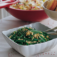 Green Beans and Spaetzle