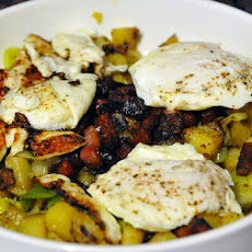 Eggs & Hash Browns with Home! Made! Bacon!