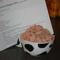 Strawberry Crispix Mix