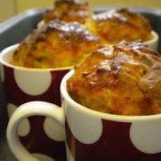 Bacon and Cheese Souffles