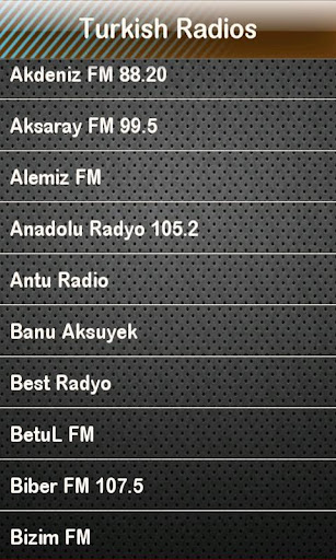 Turkish Radio Turkish Radios