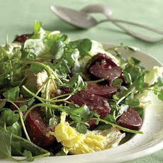 Beets with Watercress and Bibb Lettuce